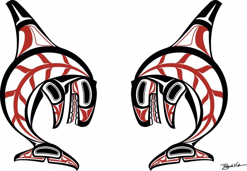 First Nations artwork by Roy Henry Vickers, hereditary chieftain, Tlakwagila from the House of Walkus in Owikeeno, British Columbia.<br />
www.royhenryvickers.com